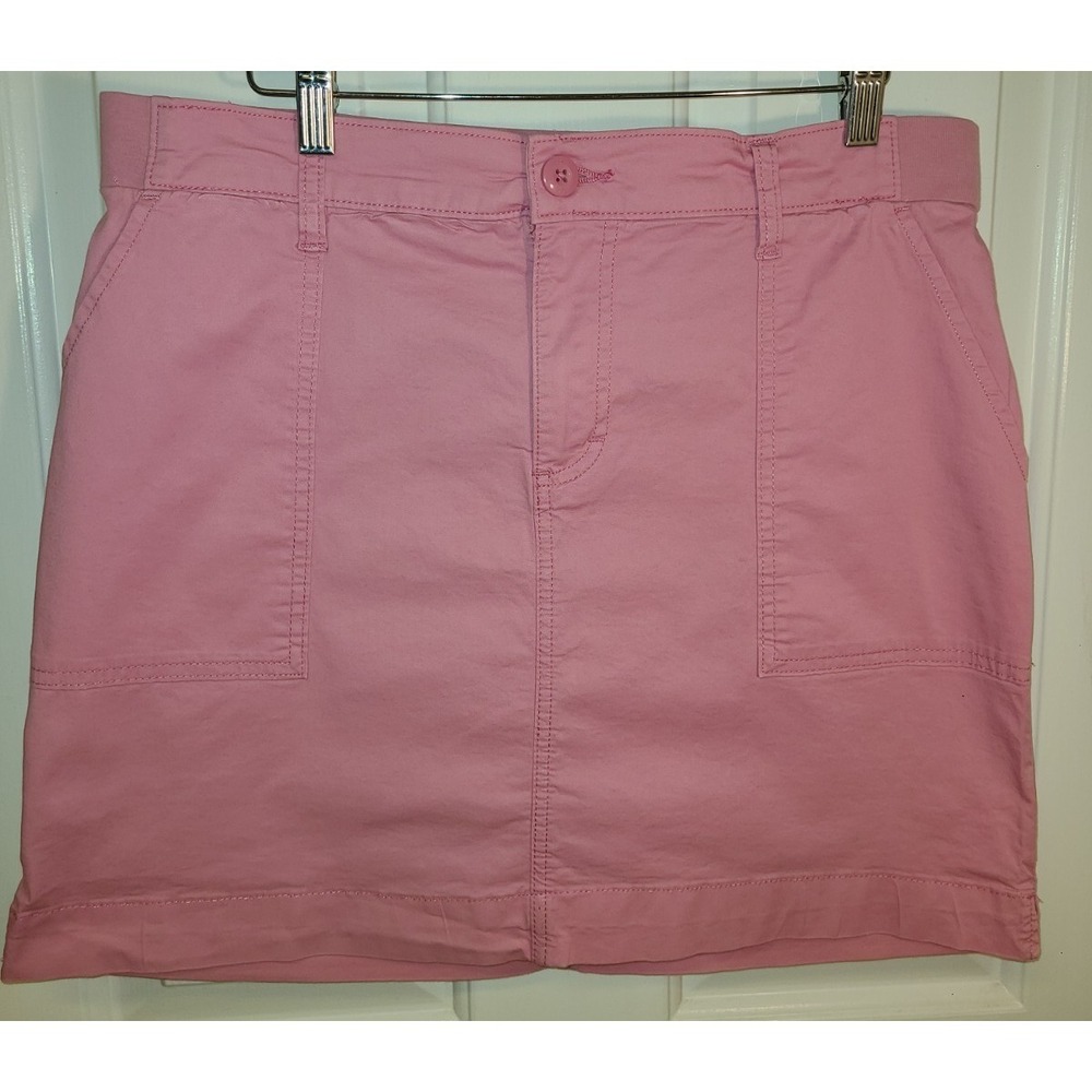 Lee‎ Athletic Midrise Skirt Skort Size 12 Pink Everyday Wear Undershorts Active